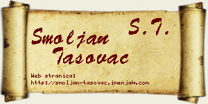 Smoljan Tasovac vizit kartica